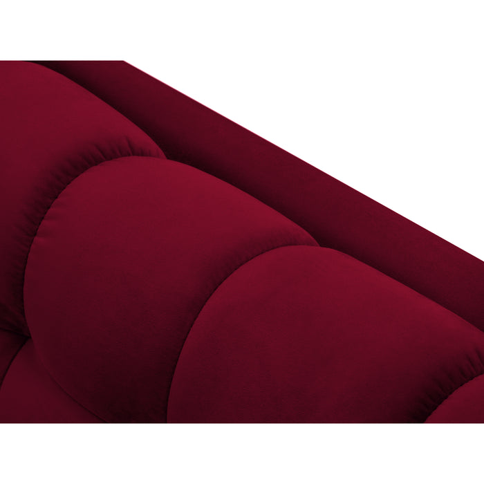 Cosmopolitan Design Bali 3-zitsbank - Wijnrood / Zwart