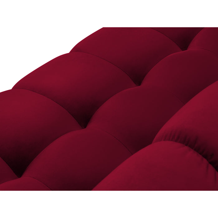 Cosmopolitan Design Bali 3-zitsbank - Wijnrood / Zwart