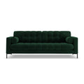 Cosmopolitan Design Bali 3-zitsbank - Flessengroen / Zwart