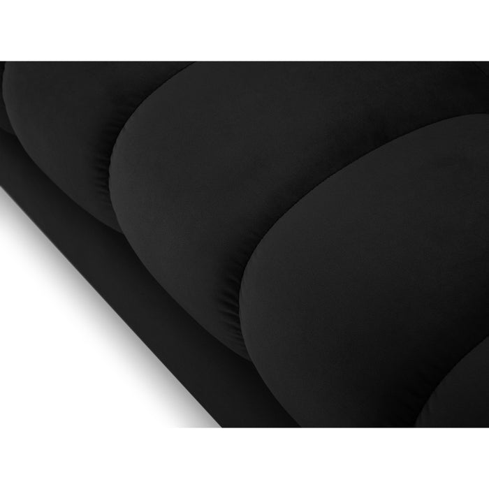 Cosmopolitan Design Bali 3-zitsbank - Zwart / Zwart
