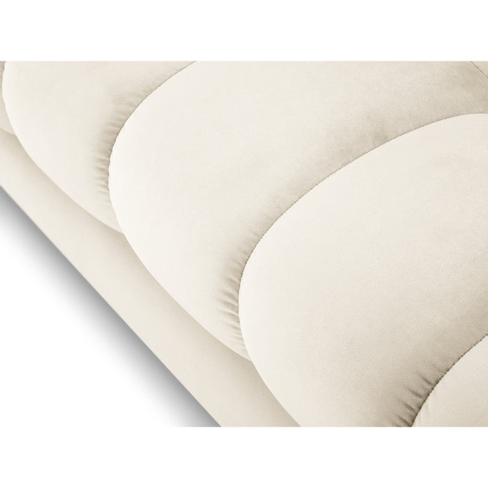 Cosmopolitan Design Bali 4-zitsbank - Lichtbeige / Goud