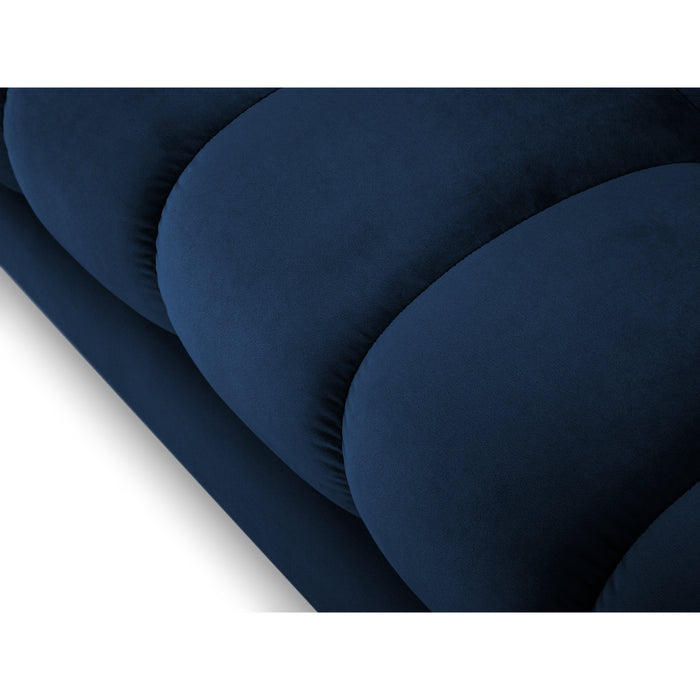 Cosmopolitan Design Bali 4-zitsbank - Koningsblauw / Goud
