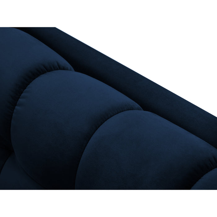 Cosmopolitan Design Bali 4-zitsbank - Koningsblauw / Goud
