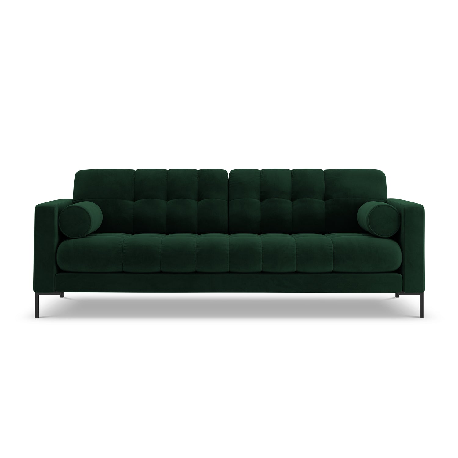 Cosmopolitan Design Bali 4-zitsbank - Flessengroen / Zwart