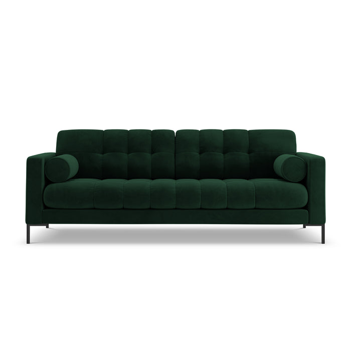 Cosmopolitan Design Bali 4-zitsbank - Flessengroen / Zwart
