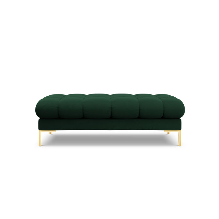 Cosmopolitan Design Bali Hocker - Flessengroen / Goud