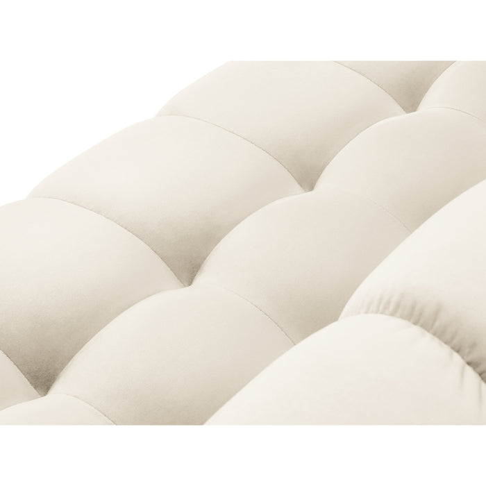 Cosmopolitan Design Bali U-bank - Lichtbeige / Zwart