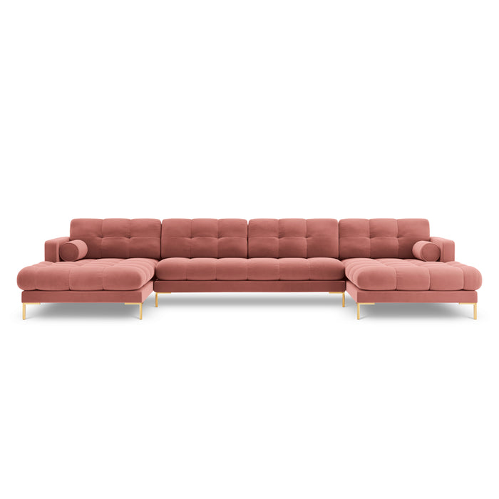 Cosmopolitan Design Bali U-bank - Roze / Goud