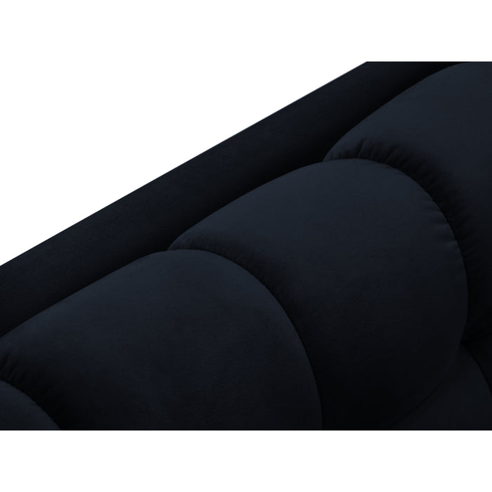 Cosmopolitan Design Bali U-bank - Donkerblauw / Goud