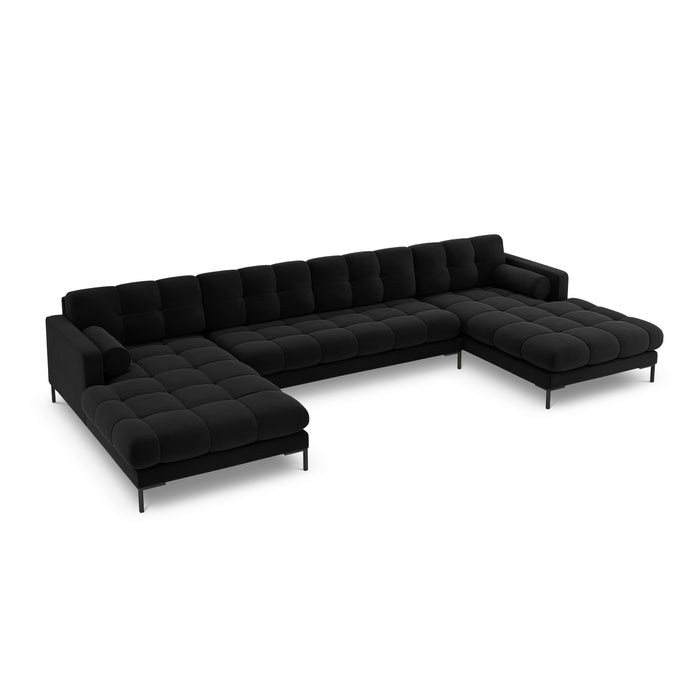 Cosmopolitan Design Bali U-bank - Zwart / Zwart