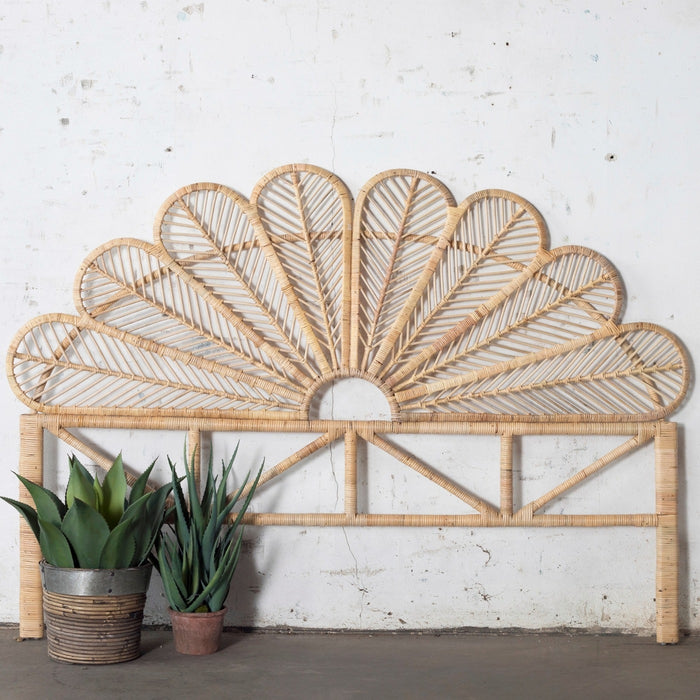 Giga Meubel - Rotan Bedwand - 160cm - Laure