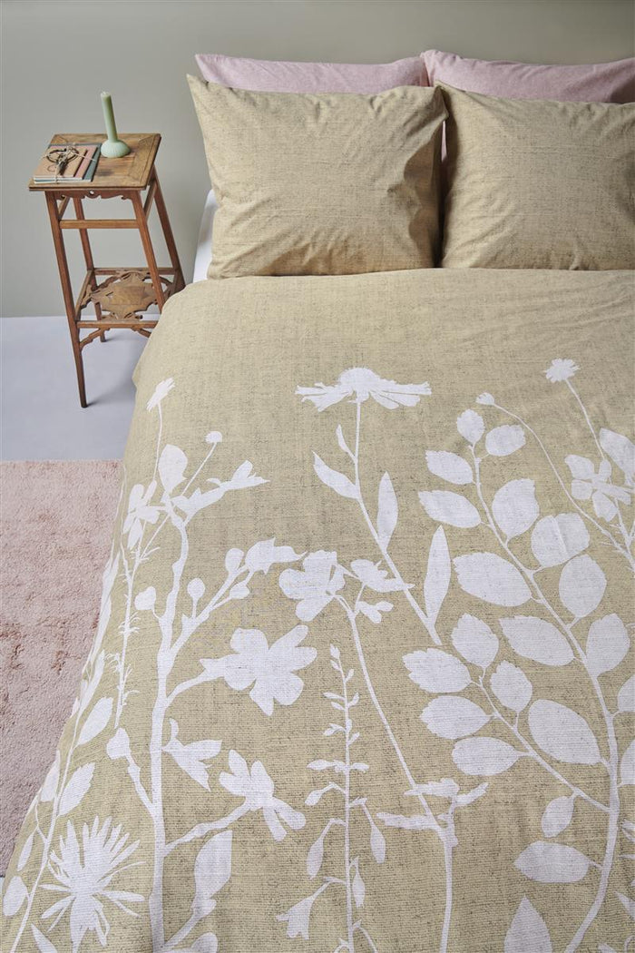 Ariadne at Home Plant  dekbedovertrek - 240x200|220 - Geel