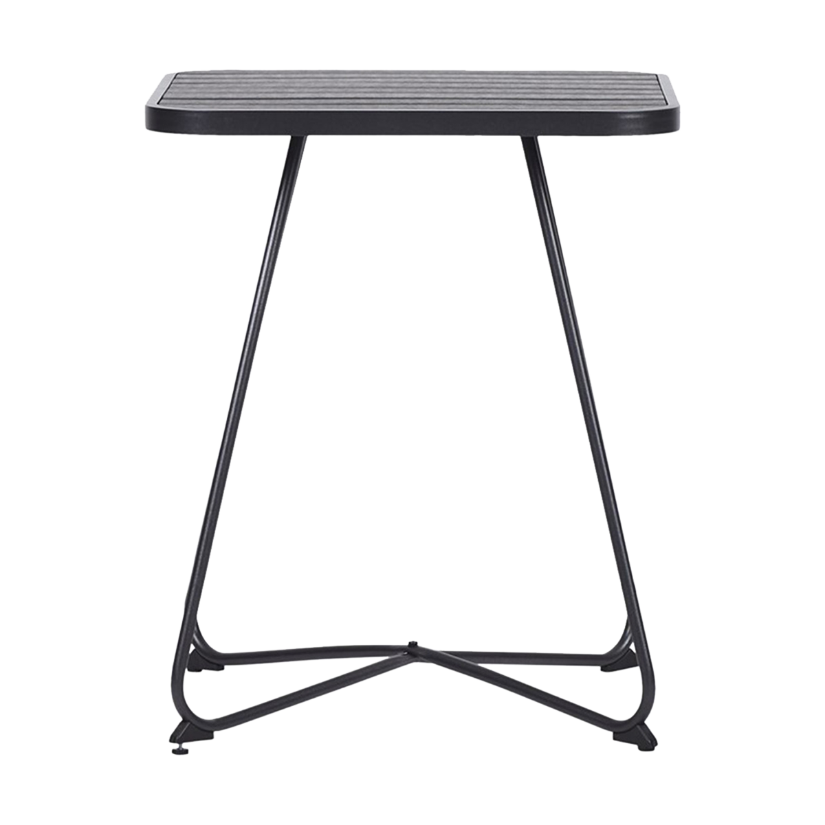 Lisomme Meike bistro tafel zwart - 58 x 58 cm