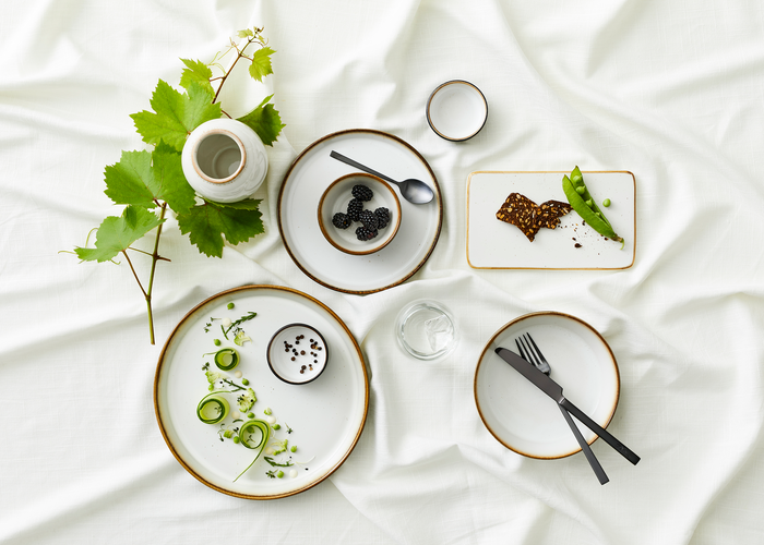 Bitz Dinerbord Gastro Creme|creme ø 27 cm