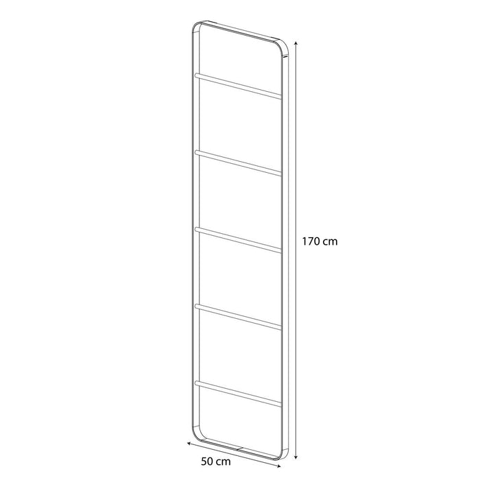 Sealskin Brix Handdoekladder Vrijstaand Groot - Wit