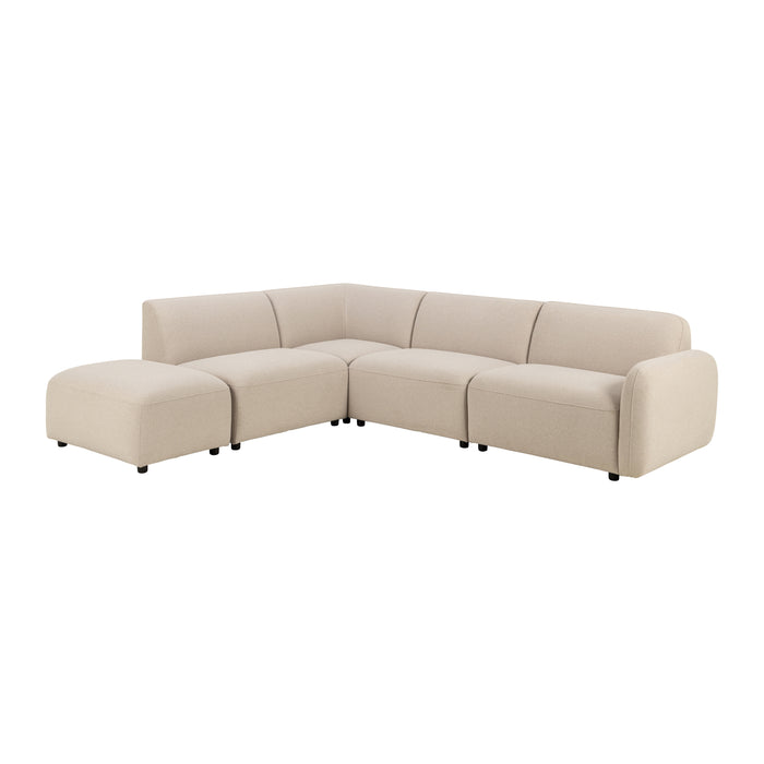 by fonQ Aire Hoekbank Links - Beige