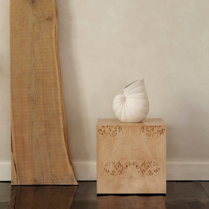 ferm LIVING Burl Bijzettafel Pillaar - Naturel