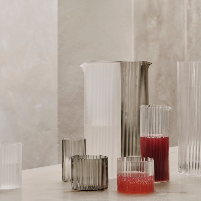 ferm LIVING Ripple Karaf - Clear