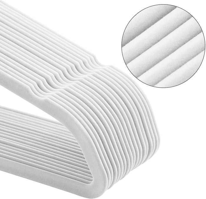 ACAZA Kledinghanger Wit  - 50 st.