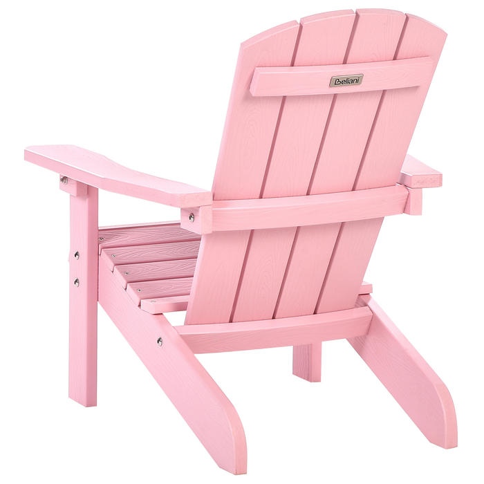 Beliani - ADIRONDACK - Kindertuinstoel - Roze - Kunsthout