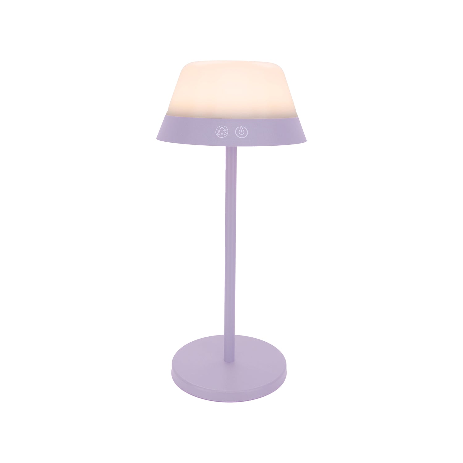 EGLO Meggiano Tafellamp - 32 cm - Lila|Wit