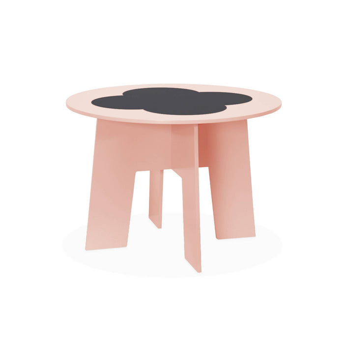 sweeek - Kindertafel en 4 stoelen met leisteen