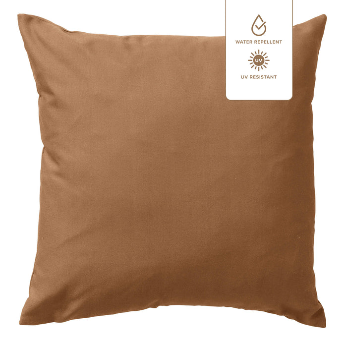 Dutch Decor buitenkussen SANTORINI - 45x45 cm Tobacco Brown