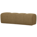 WOOOD Mojo Eetbankje 164 cm Mojo - Bouclé - Geel|Bruin Melange