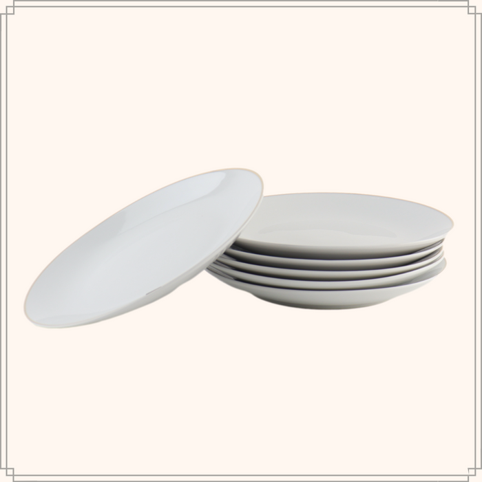 OTIX Ontbijtborden Dessert Gebaksbordjes Borden Set van 6 Stuks 20c...