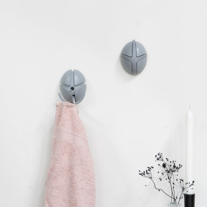 SPINDER DESIGN TICK Wandkapstok - Grigio | Grigio