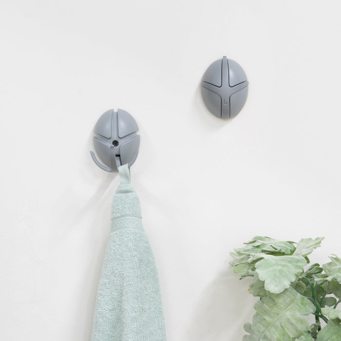 SPINDER DESIGN TICK Wandkapstok - Grigio | Grigio
