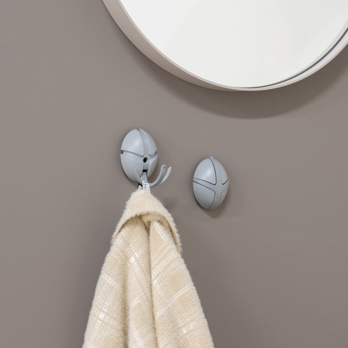 SPINDER DESIGN TICK Wandkapstok - Grigio | Grigio
