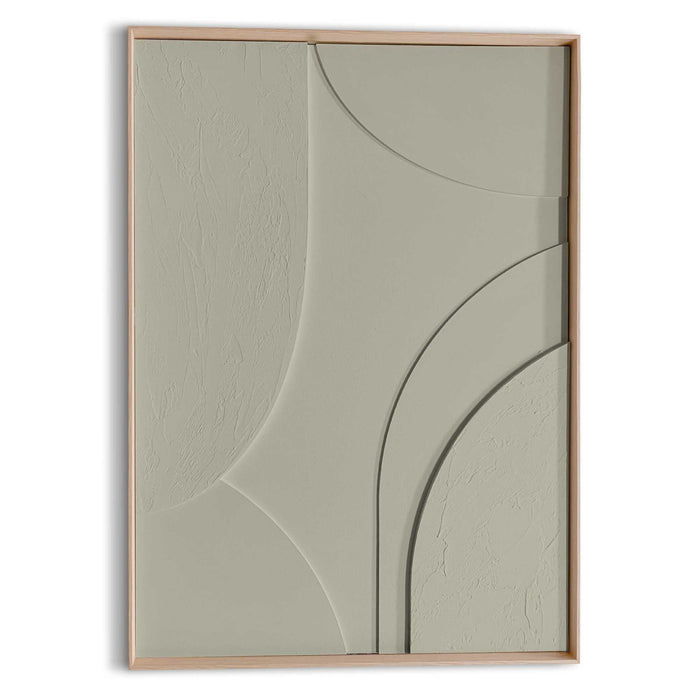 Reinders - Terrace Sage Green - Relief Art Schilderij 70x50cm Hout