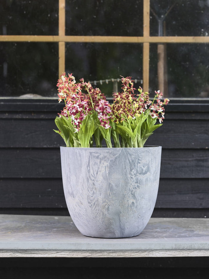 Artstone Bloempot Bola - 55x45 - Grijs