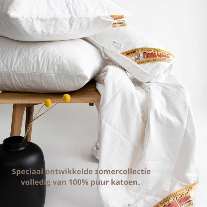Cool Cotton - 100% Katoenen Matrasoplegger - 140 x 200
