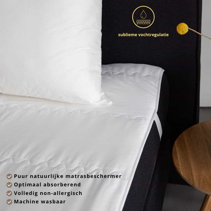 Cool Cotton - 100% Katoenen Matrasoplegger - 70 x 200