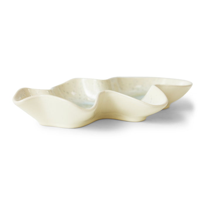 HKliving Shell Serveerschaal - Oyster