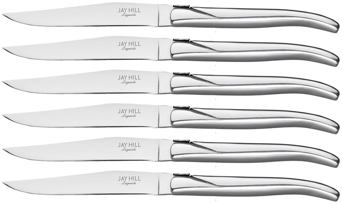 Jay Hill Steakmessen Laguiole - RVS - 6 Stuks