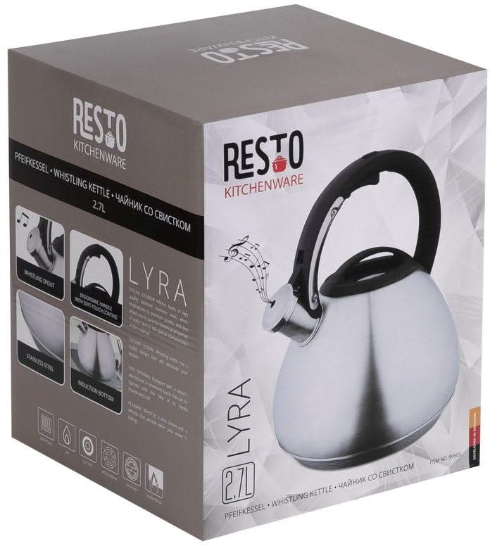 Resto Kitchenware - Theeketel - Inductie - Theekan - Theepot - RVS
