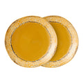 HKliving 70's Bord Ø 22 cm - Set van 2 - Paradise