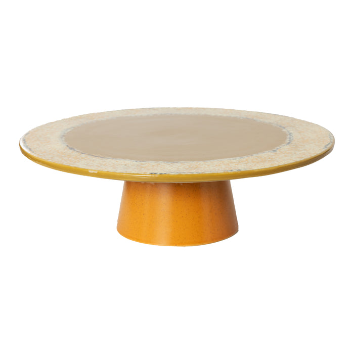 HKliving 70's Taartplateau Ø 33 cm - Papaya
