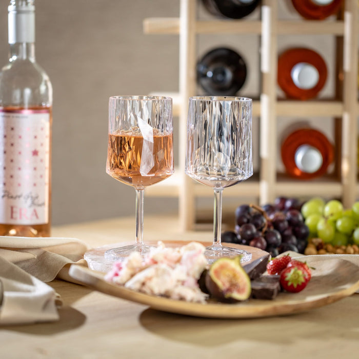 Wijnglas, 0.2 L, Set van 2, Organic, Transparant - Koziol | Club No. 9
