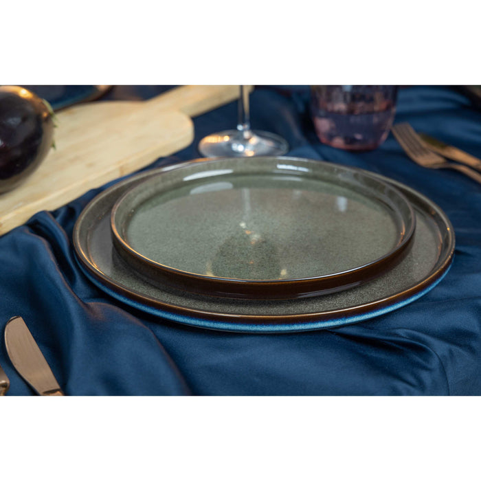 Cosy & Trendy Diep Bord Quintana Green ø 23 cm