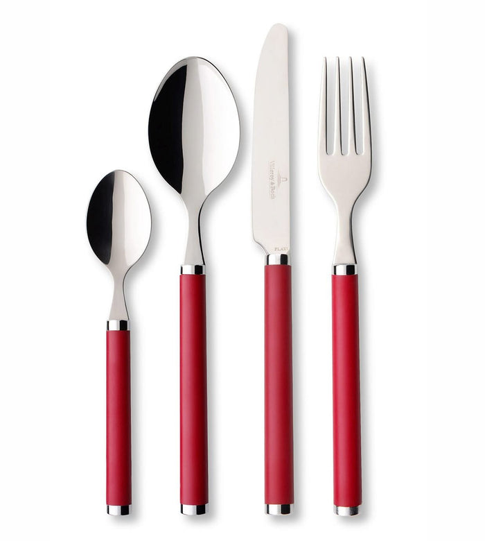 Villeroy & Boch Bestekset Play! - Red Roses - 24 delig | 6 personen