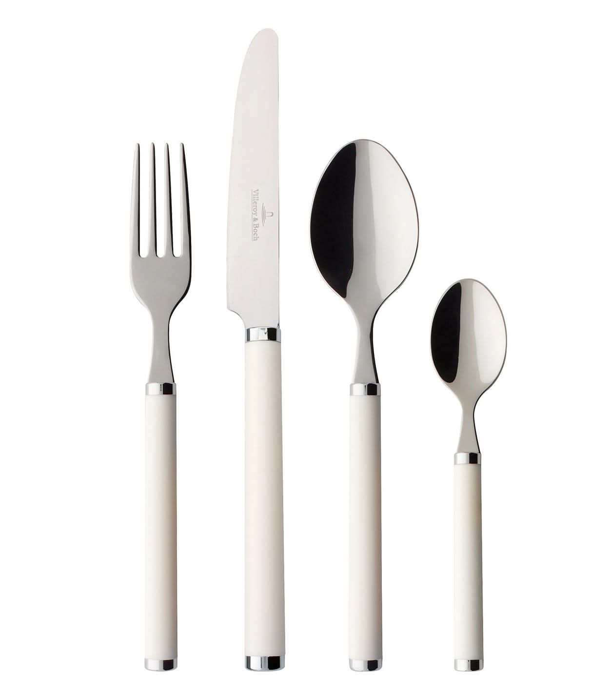 Villeroy & Boch Bestekset Play! - White Pearl - 24 delig | 6 personen