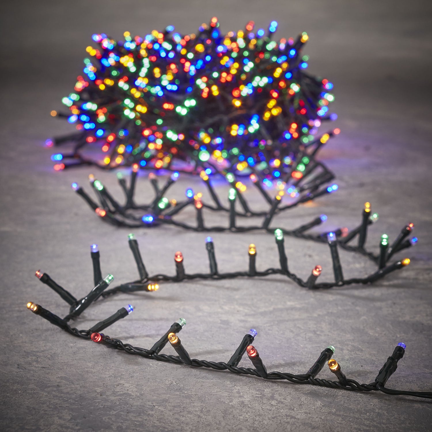 Luca Lighting Kerstboomverlichting - 1000 LED - L2000 cm - Multikleur