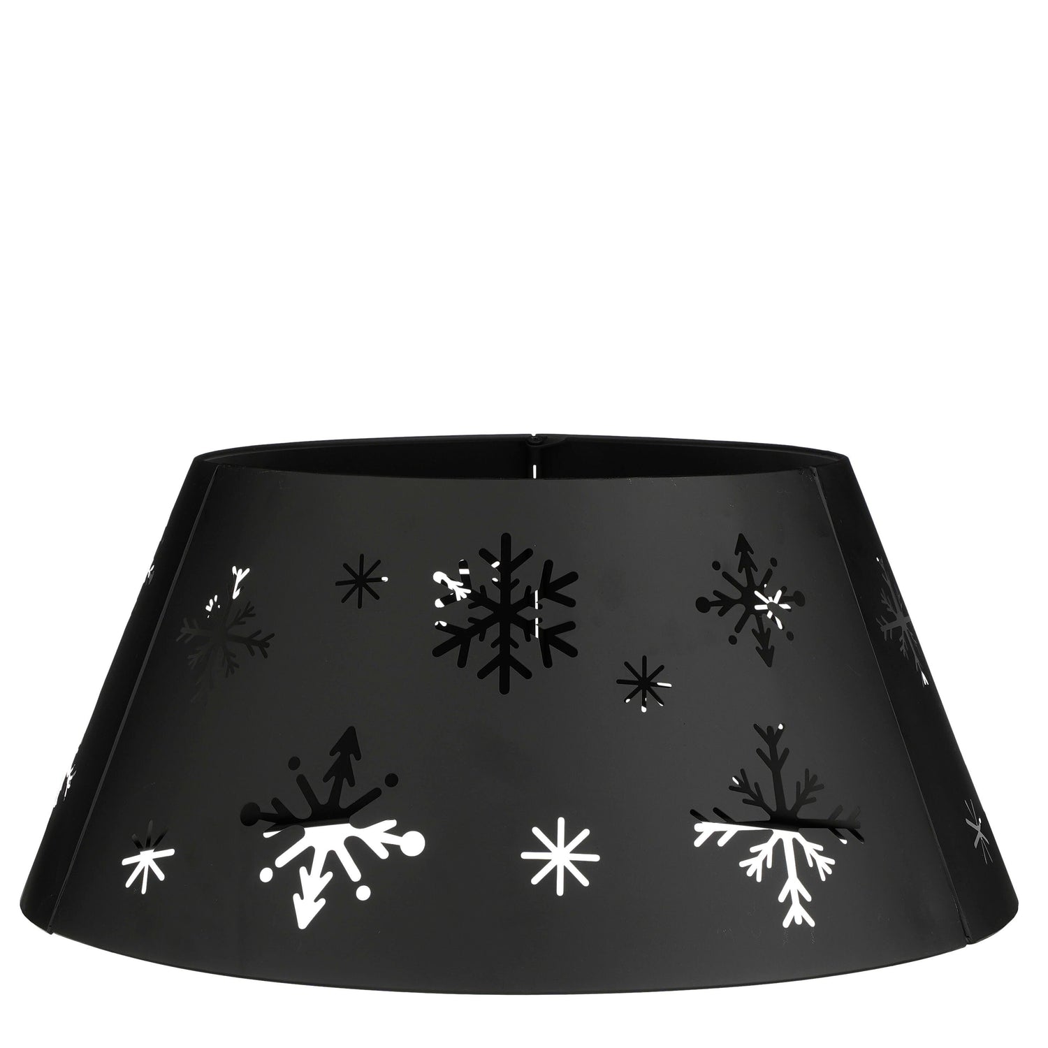 House of Seasons Kerstboomrok - L50 x B38 x H26 cm - Metaal - Zwart