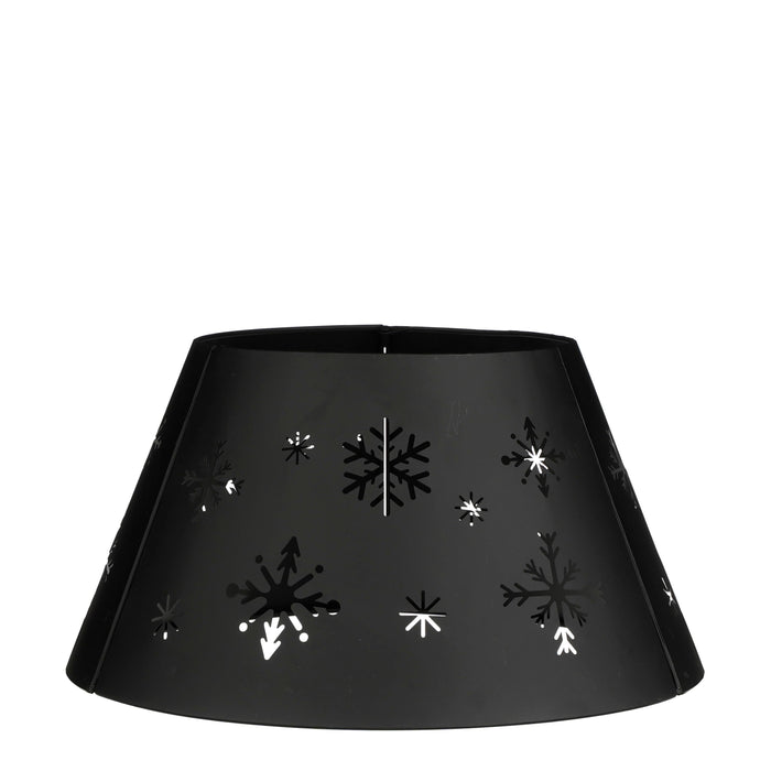House of Seasons Kerstboomrok - L50 x B30 x H26 cm - Metaal - Zwart