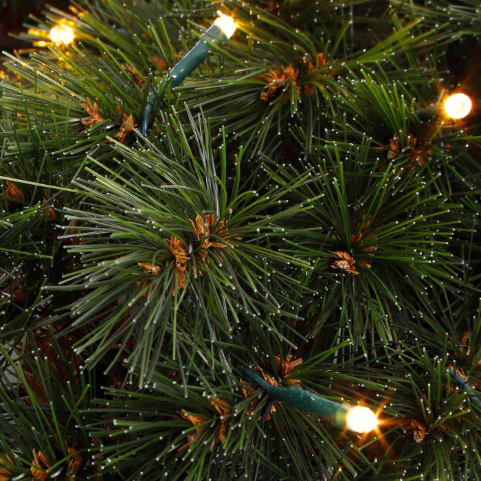 Triumph Tree Forest Frosted Kerstkrans met LED Verlichting - Ø45 cm