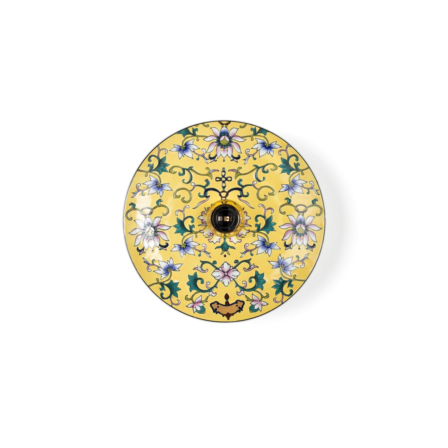 Bold Monkey Grannies Dishes wandlamp citroengeel L Geel